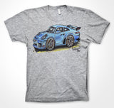 Porsche GT3 #ContinuousCar Unisex T-shirt