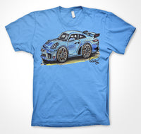 Porsche GT3 #ContinuousCar Unisex T-shirt