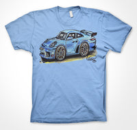 Porsche GT3 #ContinuousCar Unisex T-shirt