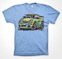 Porsche GT3 RS #ContinuousCar Unisex T-shirt