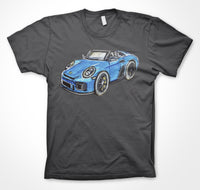 Porsche 911 Speedster - Supercar Nigel #ContinuousCar Unisex T-shirt