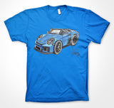 Porsche 911 Speedster - Supercar Nigel #ContinuousCar Unisex T-shirt