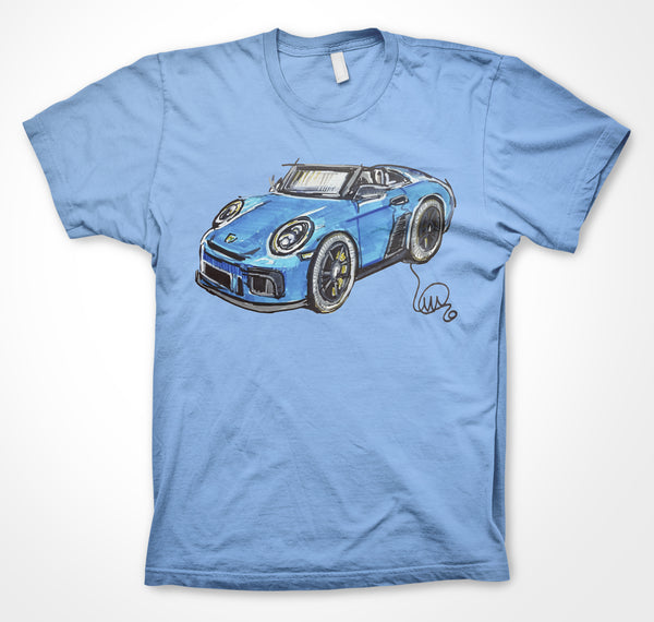 Porsche 911 Speedster - Supercar Nigel #ContinuousCar Unisex T-shirt