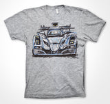 Praga R1 #ContinuousCar Unisex T-shirt