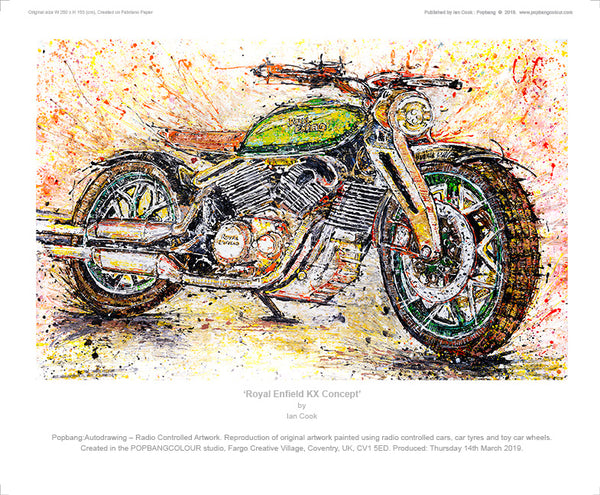 Royal Enfield KX Concept - POPBANGCOLOUR Shop