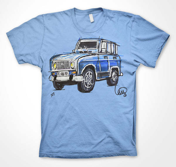 Renault 4 #ContinuousCar Unisex T-shirt