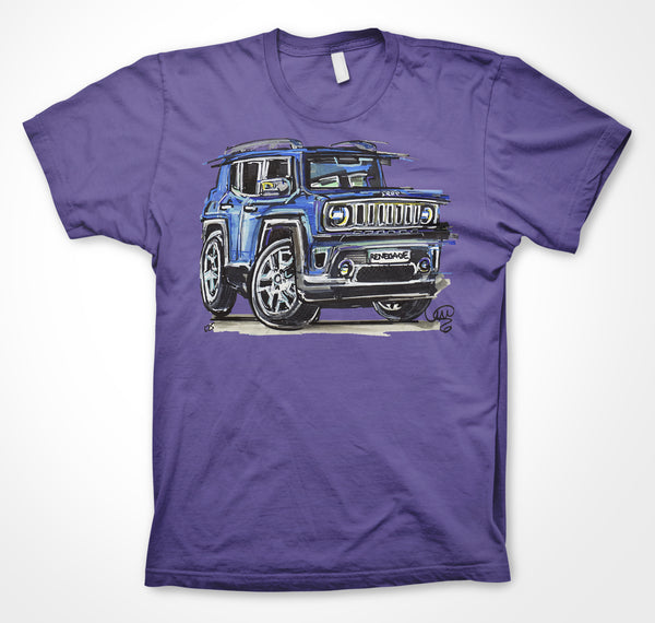 JEEP Renegade #ContinuousCar Unisex T-shirt