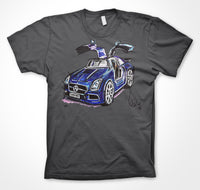 Mercedes-Benz SLS #ContinuousCar Unisex T-shirt