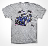 Mercedes-Benz SLS #ContinuousCar Unisex T-shirt