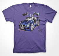 Mercedes-Benz SLS #ContinuousCar Unisex T-shirt