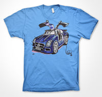 Mercedes-Benz SLS #ContinuousCar Unisex T-shirt