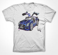 Mercedes-Benz SLS #ContinuousCar Unisex T-shirt
