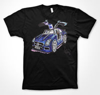 Mercedes-Benz SLS #ContinuousCar Unisex T-shirt