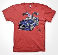 Mercedes-Benz SLS #ContinuousCar Unisex T-shirt