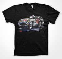 Mercedes Benz 300 SLR | Stirling Moss, 1955 Mille Miglia |  #ContinuousCar Unisex T-shirt