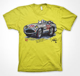 Mercedes Benz 300 SLR | Stirling Moss, 1955 Mille Miglia |  #ContinuousCar Unisex T-shirt