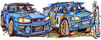 Subaru Impreza 22B WRX STi & Subaru Impreza L55 BAT McRae | #ContinuousCar |  Mug