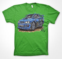 Subaru Impreza WRX STi P1 - C&M - #ContinuousCar Unisex T-shirt