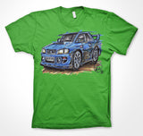 Subaru Impreza WRX STi P1 - C&M - #ContinuousCar Unisex T-shirt
