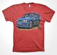 Subaru Impreza WRX STi P1 - C&M - #ContinuousCar Unisex T-shirt