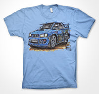 Subaru Impreza WRX STi P1 - C&M - #ContinuousCar Unisex T-shirt