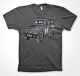 Land Rover Defender 110 #ContinuousCar Unisex T-shirt