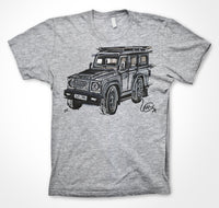 Land Rover Defender 110 #ContinuousCar Unisex T-shirt