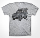 Land Rover Defender 110 #ContinuousCar Unisex T-shirt