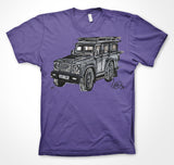 Land Rover Defender 110 #ContinuousCar Unisex T-shirt