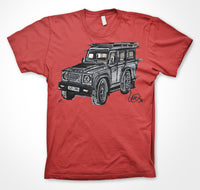 Land Rover Defender 110 #ContinuousCar Unisex T-shirt