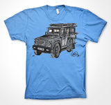 Land Rover Defender 110 #ContinuousCar Unisex T-shirt