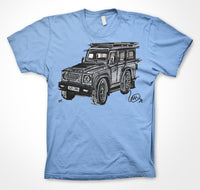 Land Rover Defender 110 #ContinuousCar Unisex T-shirt
