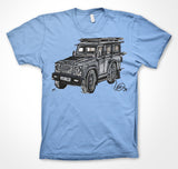 Land Rover Defender 110 #ContinuousCar Unisex T-shirt