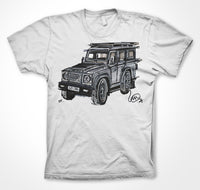 Land Rover Defender 110 #ContinuousCar Unisex T-shirt