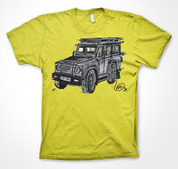 Land Rover Defender 110 #ContinuousCar Unisex T-shirt