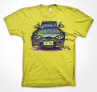 Suzuki Cappuccino - Green #ContinuousCar Unisex T-shirt