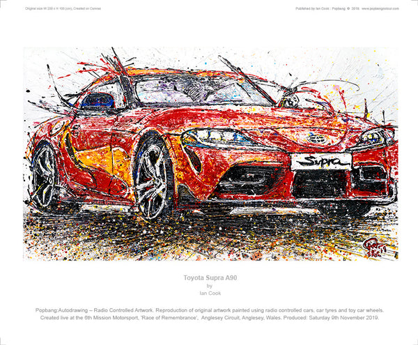 Toyota Supra A90 - POPBANGCOLOUR Shop