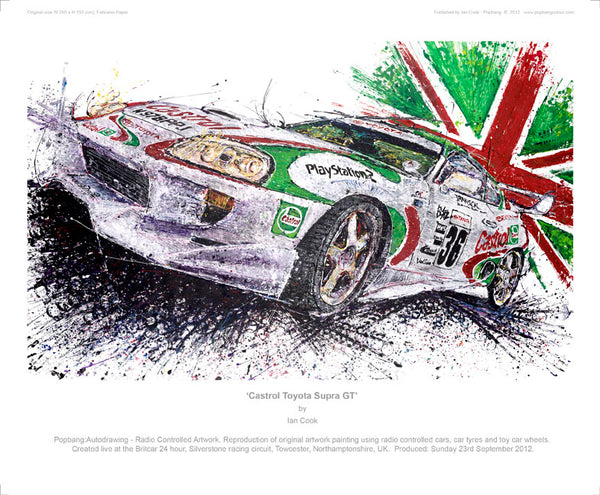 Toyota Supra GT Castrol - POPBANGCOLOUR Shop