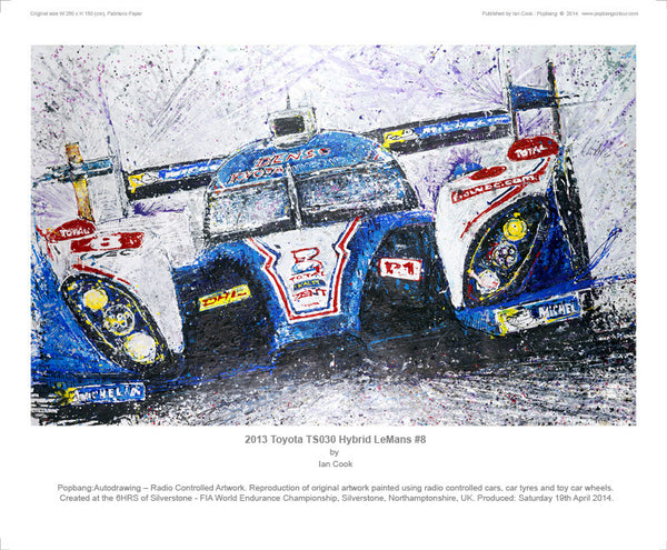 Toyota TS030 Hybrid LeMans #8 - POPBANGCOLOUR Shop