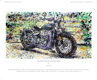 Triumph Bonneville Bobber Black - POPBANGCOLOUR Shop