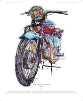 Triumph Bonneville 1959 Bike - POPBANGCOLOUR Shop