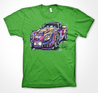 TVR Sagaris - #ContinuousCar Unisex T-shirt