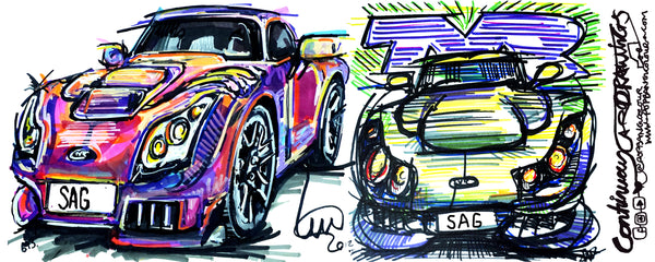 TVR Sagaris's #ContinuousCar | Mug