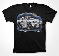 Toyota Supra A90 #ContinuousCar Unisex T-shirt