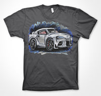 Toyota Supra A90 #ContinuousCar Unisex T-shirt