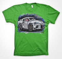 Toyota Supra A90 #ContinuousCar Unisex T-shirt