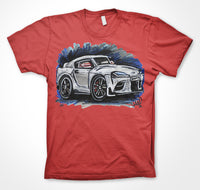 Toyota Supra A90 #ContinuousCar Unisex T-shirt