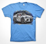 Toyota Supra A90 #ContinuousCar Unisex T-shirt