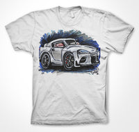 Toyota Supra A90 #ContinuousCar Unisex T-shirt