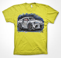 Toyota Supra A90 #ContinuousCar Unisex T-shirt